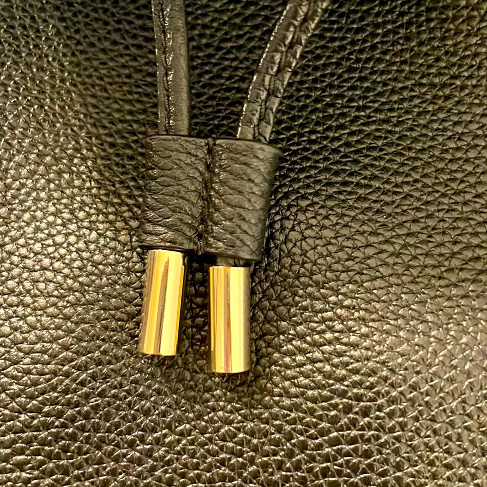 ‼️‼️SOLD‼️‼️Kate Spade black leather backpack ♠️ - Picture 6 of 11